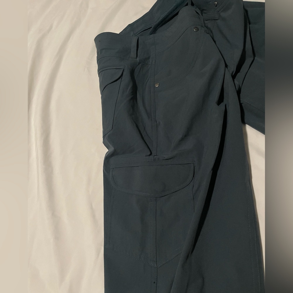 Kuhl Pants Womens Size 8 Reg Blue Freeflex Roll Up Cargo Outdoor Hiking - Picture 8 of 11